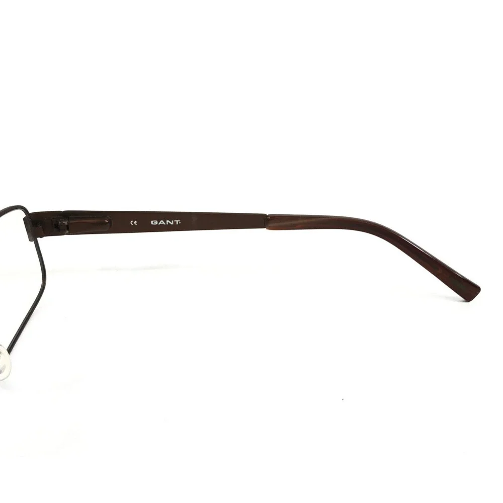GANT Eyeglasses Frames G KIMBALL SBRN Satin Brown Rectangle Wire 56-17-140
